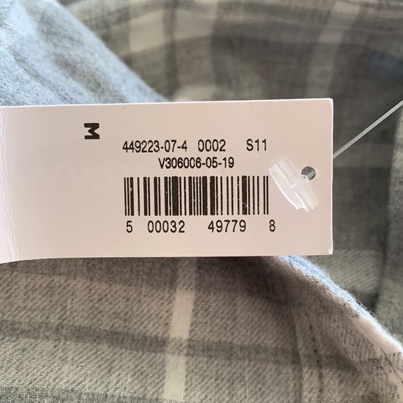 BNWT classic plaid shirt - M - Picture 6 of 6